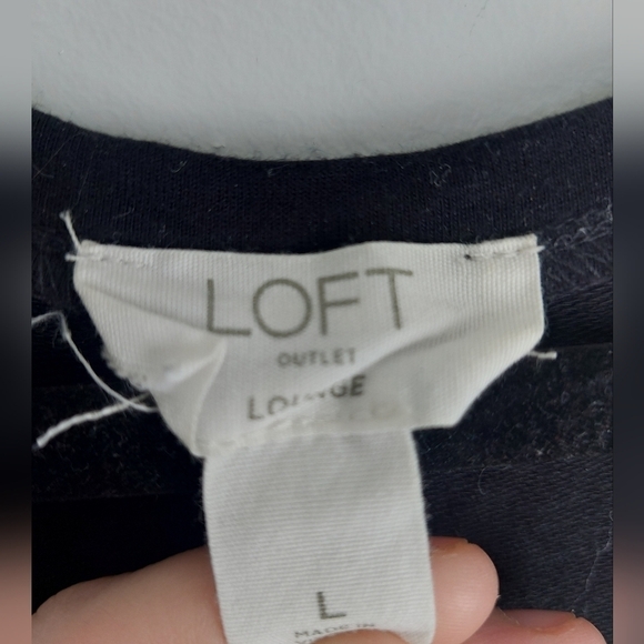 Loft tshirt black large - Picture 2 of 2